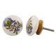 Bluebell Flower Flat Knob